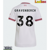 Liverpool Ryan Gravenberch #38 Replica Away Shirt Ladies 2026-27 Short Sleeve